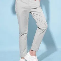 crimsoune club Boys Slim Fit Flat-Front Trousers-picture-20