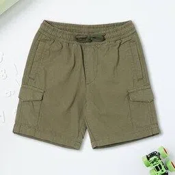 Boys Knit Cargo Shorts-image-58