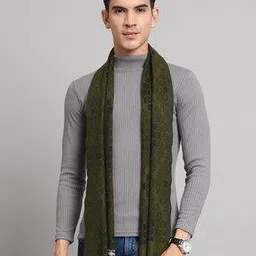 handicraft-palace Men Geometric Print Scarf with Fringes-picture-15