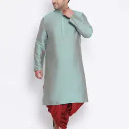 kisah plus Long Kurta with Side Pockets-picture-32