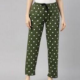kryptic Women Polka-Dot Pyjamas with Elasticated Waist-picture-22