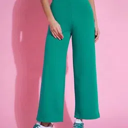 98°north Women Straight Track Pants with Elasticated Waistband-picture-24