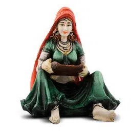 ecraftindia Polyresin Rajasthani Lady Showpiece-picture-15