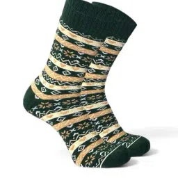 sockscarving Men Knitted Mid-Calf Length Socks image 1