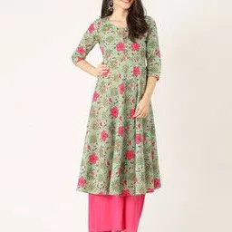 rangmayee Floral Print Flared Kurta-picture-14