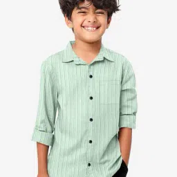 stud apparels Boys Self-design Regular Fit Shirt image 1