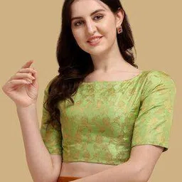 oomph! Women Embellished Back Open Blouse-picture-41