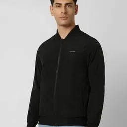 van heusen Men Regular Fit Bikers Jacket-picture-13