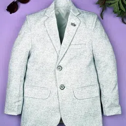 pixie n prince Boys Heathered Pattern Blazer image 1