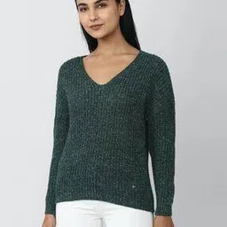 van heusen Chunky-Knit Crew-Neck Pullover-picture-38