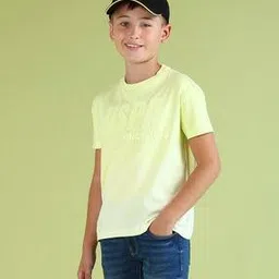 u.s. polo assn. Boys Printed Regular Fit Crew-Neck T-Shirt-picture-50