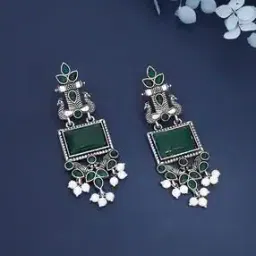 brado jewellery Women Stone-Studded Drop Earrings-picture-15