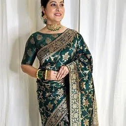 nyrika Women Banarasi Silk Traditional Saree-picture-23