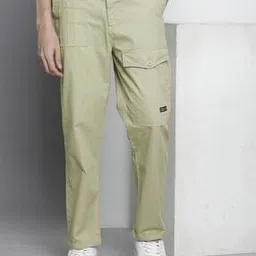 the indian garage co Men Riptstop Baggy Fit Cargo Pants-picture-19