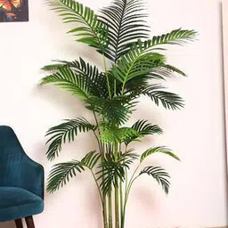 home bloom Artificial Date Areca Palm Plants with Pot for Interior Decor -picture-42