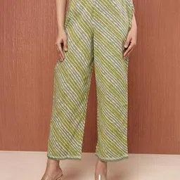 fabindia Women Pants with Elasticated Waist-picture-25