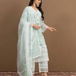 varamya Women Embroidered Straight Kurta Set-picture-36