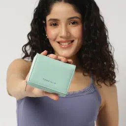 fastrack Women Bi-Fold Wallet with Logo Accent  image 1