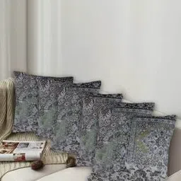 tesmare Set of 5 Floral Print Cushion Covers 16" x 16"-picture-27