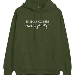 kashianxstyle Women Typographic Print Hoodie with Kangaroo Pocket-picture-10