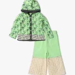 sweetie pie Printed Hoodie with Pants image 1