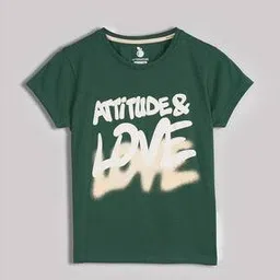 li'l tomatoes Girls Typographic Top-picture-13