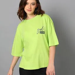 kotty Graphic Print Crew-Neck T-Shirt-picture-24