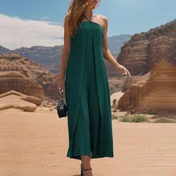 divawalk Women Halter-Neck Jumpsuit image 1