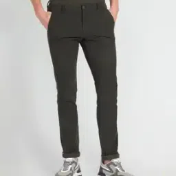arrow sports Men Slim Fit Flat-Front Chinos-picture-13