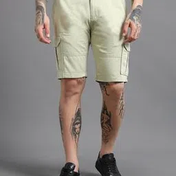 paul street Men Slim Fit Cargo Shorts-picture-43