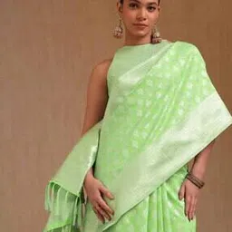 soch Women Tussar Zari Traditional Saree-picture-32