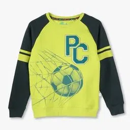 point cove Boys Graphic Print Slim Fit Sweatshirt-picture-40