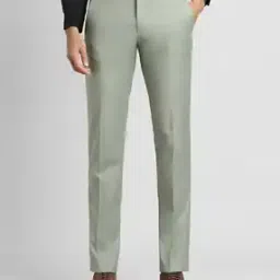 simon carter Men Slim Fit Flat-Front Trousers-picture-25