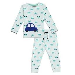 r&b Graphic  Printed Round-Neck Nightsuit Sets-picture-34