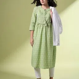 Women Printed Straight Kurta-image-19