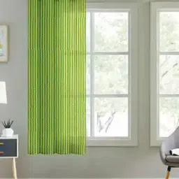 cortina eyelet curtain Single Sheer Window Curtain 59" x 45"-picture-20