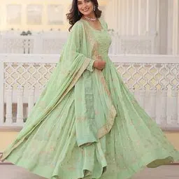 wedani Women Embroidery Anarkali Kurta Set-picture-25