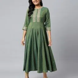aurelia Yarn-Dyed Striped Fit & Flare Liva Dress-picture-17