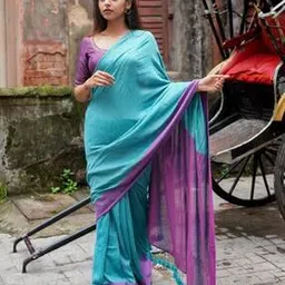 Cotton Traditional Saree -image-2