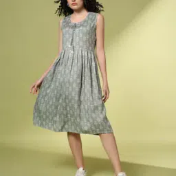 acai Women Printed A-Line Dress-picture-49