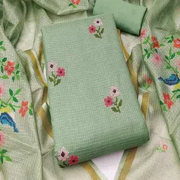 nyrika Women Floral Unstitched Dress Material image 1