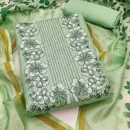 nyrika Women Floral Unstitched Dress Material-picture-12