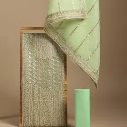 indie picks Hand Dyed Gota Patti Unstitched Dress Material-picture-39