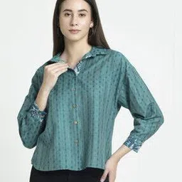 shaye Women Floral Print Relaxed Fit Shirt-picture-29