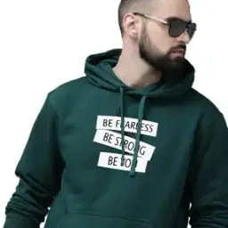 datalact Men Regular Fit Hoodie with Kangaroo Pocket-picture-50