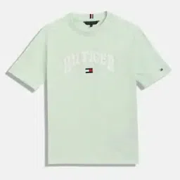 tommy hilfiger Boys Brand Print Regular Fit Round-Neck T-Shirt-picture-43