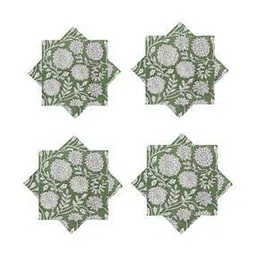 handicraft-palace 6 Pieces Floral Printed Dinner Table Napkins-picture-39