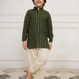 vastramay Boys Kurta Pyjama Set-picture-17