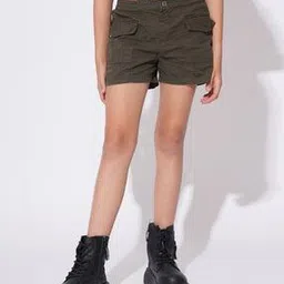 Girls Regular Fit Shorts-image-22