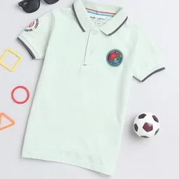 baby nation Boys Embroidered Polo T-Shirt-picture-17